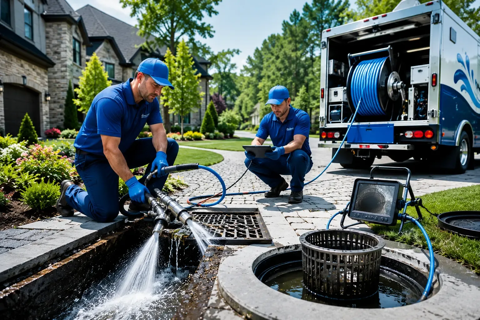 Local outdoor drain cleaning professionals in Greensburg, IN