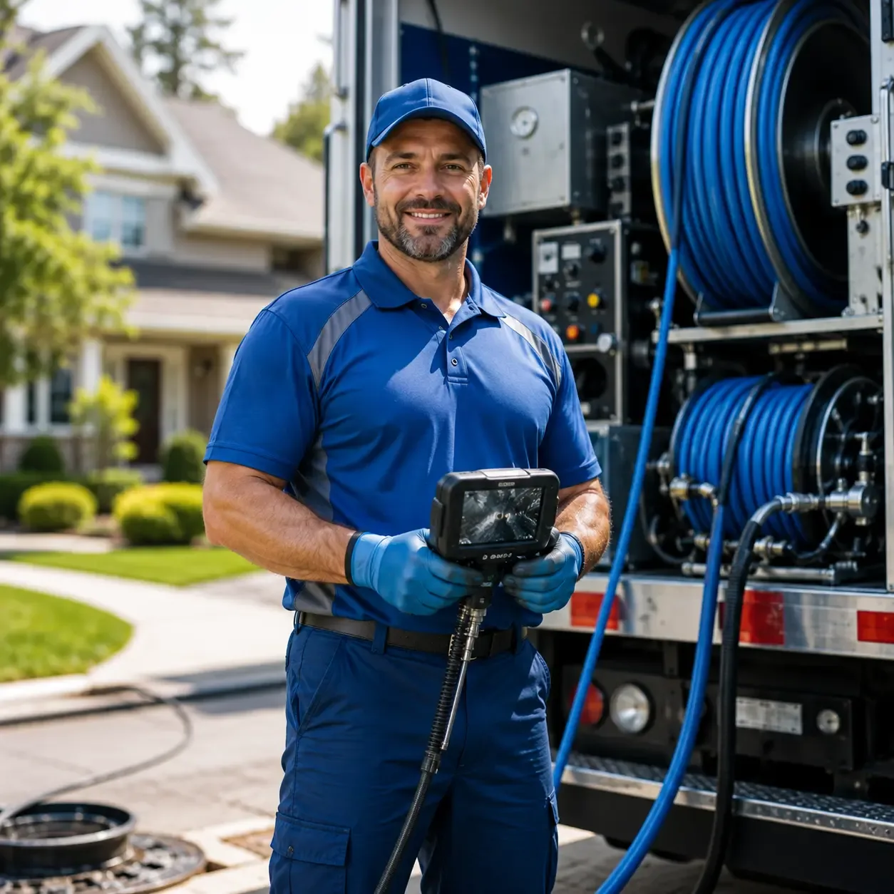 Local outdoor drain cleaning specialists in Greensburg, IN
